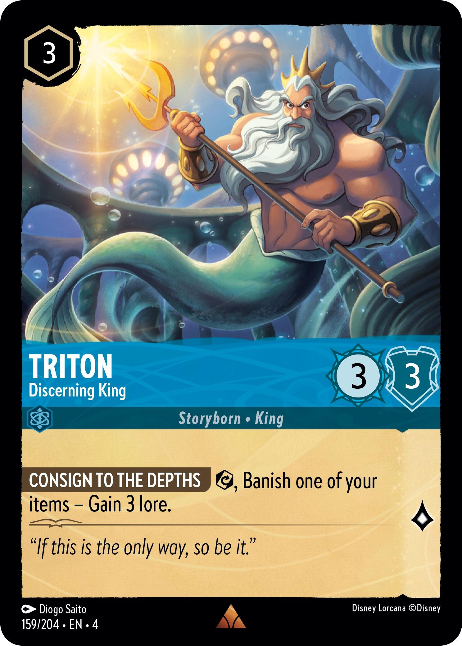 Triton - Discerning King (159/204) [Ursula's Return] | GrognardGamesBatavia