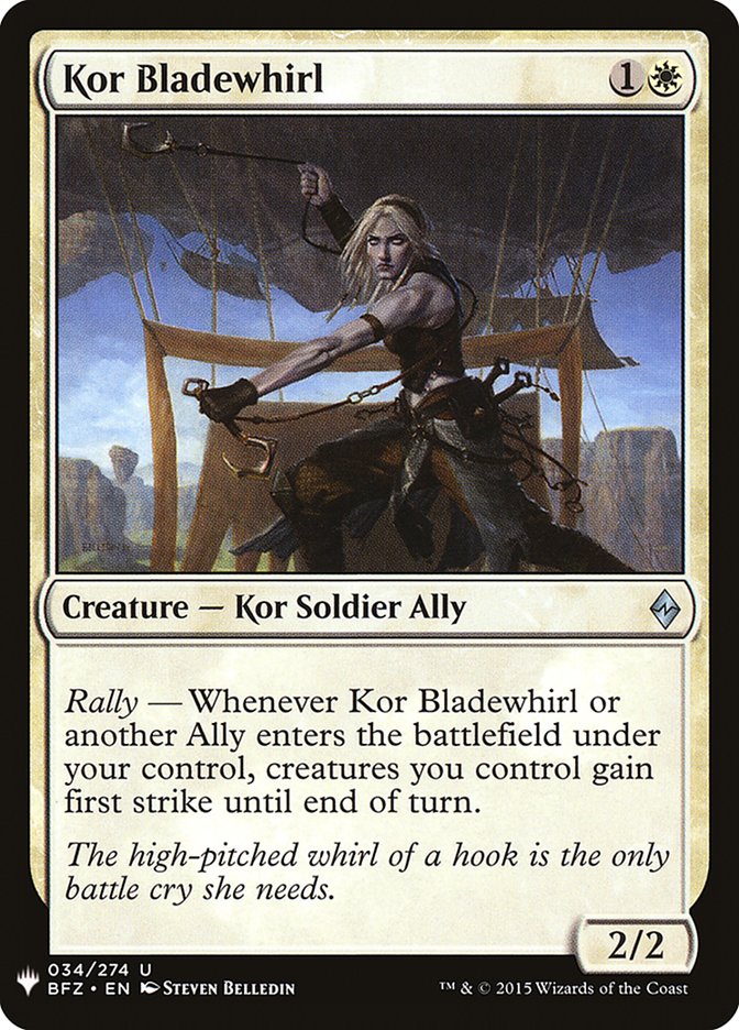 Kor Bladewhirl [Mystery Booster] | GrognardGamesBatavia