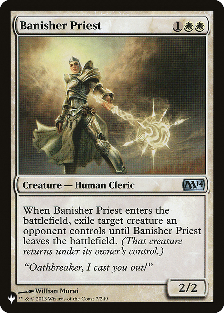 Banisher Priest [The List Reprints] | GrognardGamesBatavia