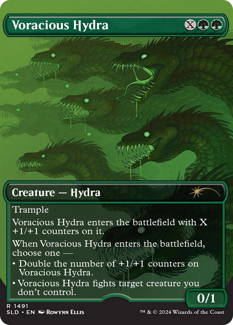 Voracious Hydra (Rainbow Foil) [Secret Lair Drop Series] | GrognardGamesBatavia