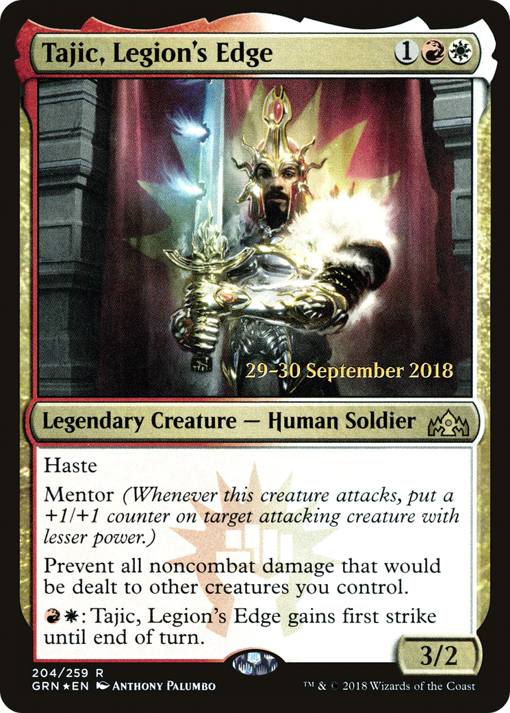 Tajic, Legion's Edge [Guilds of Ravnica Prerelease Promos] | GrognardGamesBatavia