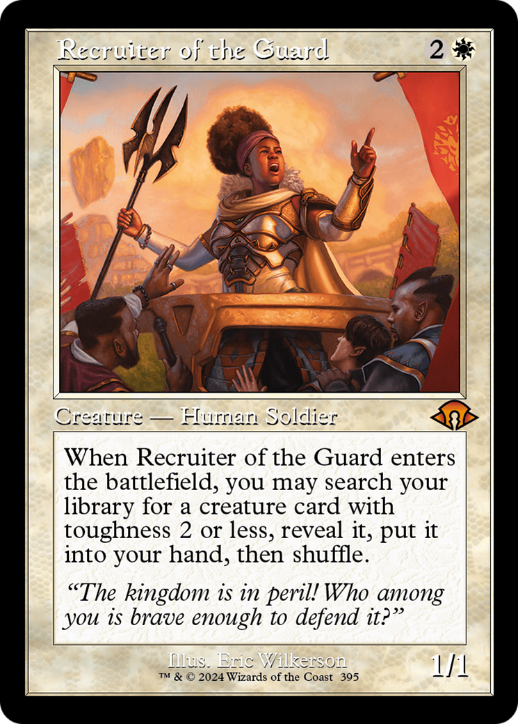 Recruiter of the Guard (Retro) [Modern Horizons 3] | GrognardGamesBatavia