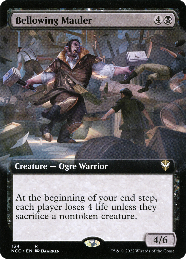 Bellowing Mauler (Extended Art) [Streets of New Capenna Commander] | GrognardGamesBatavia