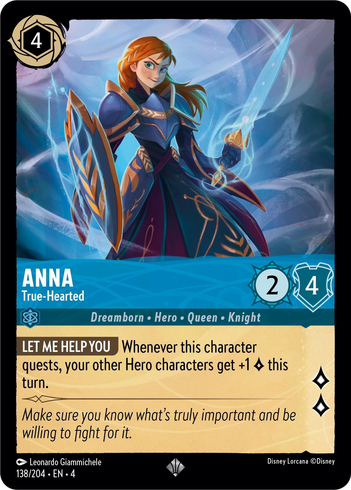 Anna - True-Hearted (138/204) [Ursula's Return] | GrognardGamesBatavia