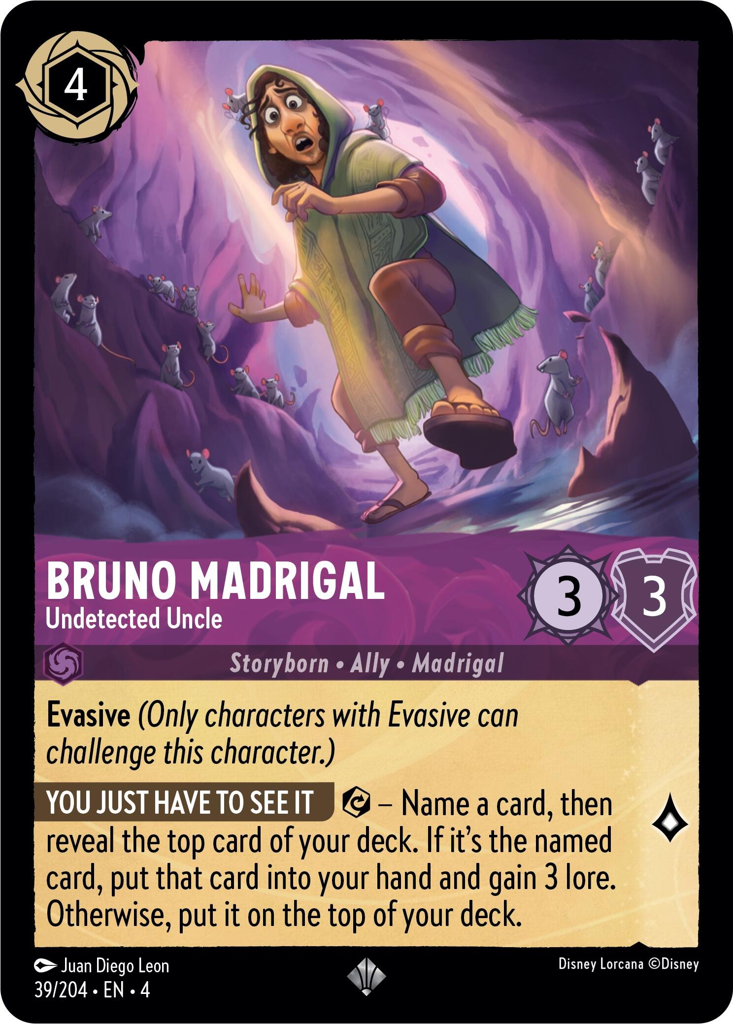 Bruno Madrigal - Undetected Uncle (39/204) [Ursula's Return] | GrognardGamesBatavia