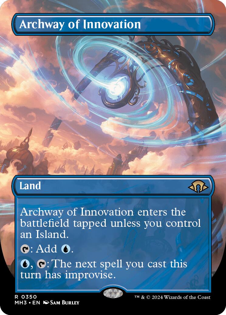 Archway of Innovation (Borderless) [Modern Horizons 3] | GrognardGamesBatavia