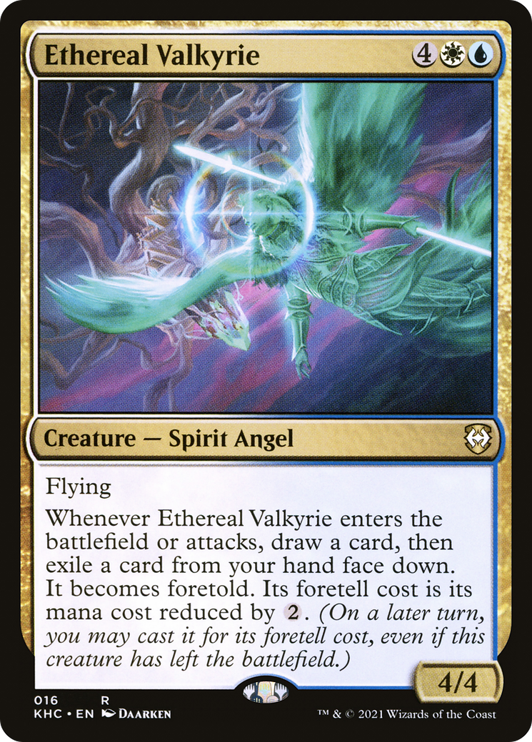 Ethereal Valkyrie [Kaldheim Commander] | GrognardGamesBatavia