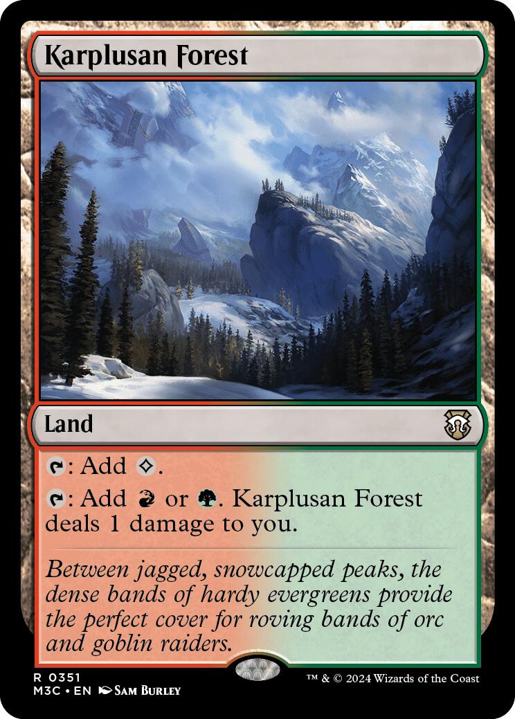 Karplusan Forest [Modern Horizons 3 Commander] | GrognardGamesBatavia