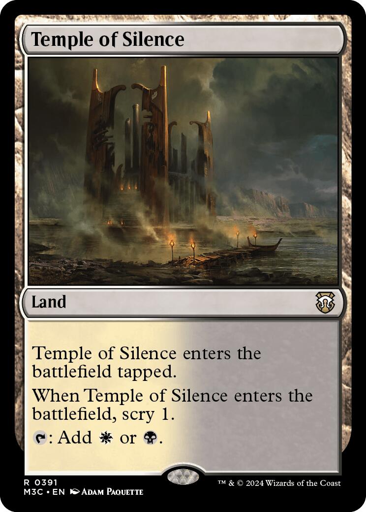 Temple of Silence [Modern Horizons 3 Commander] | GrognardGamesBatavia