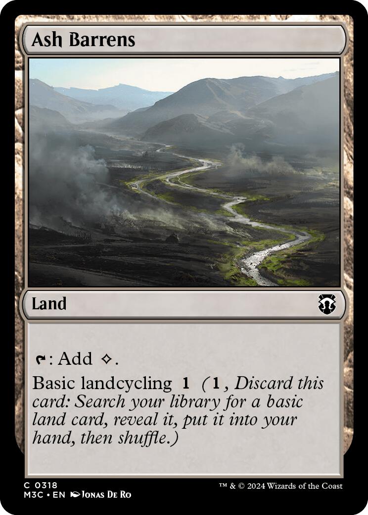 Ash Barrens [Modern Horizons 3 Commander] | GrognardGamesBatavia