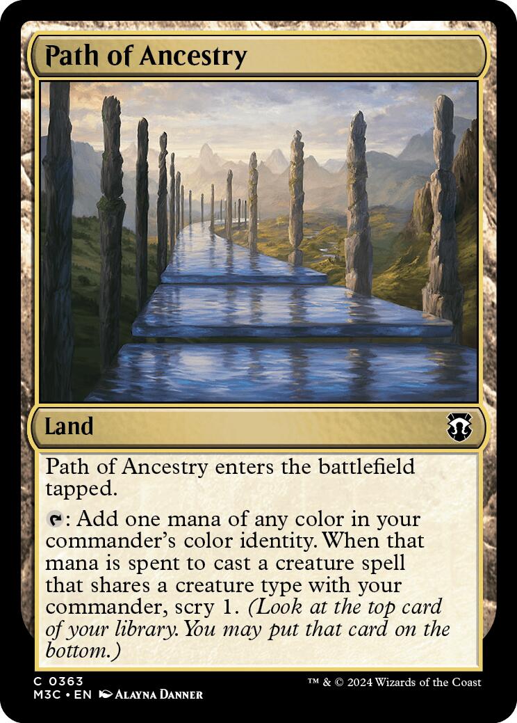 Path of Ancestry [Modern Horizons 3 Commander] | GrognardGamesBatavia