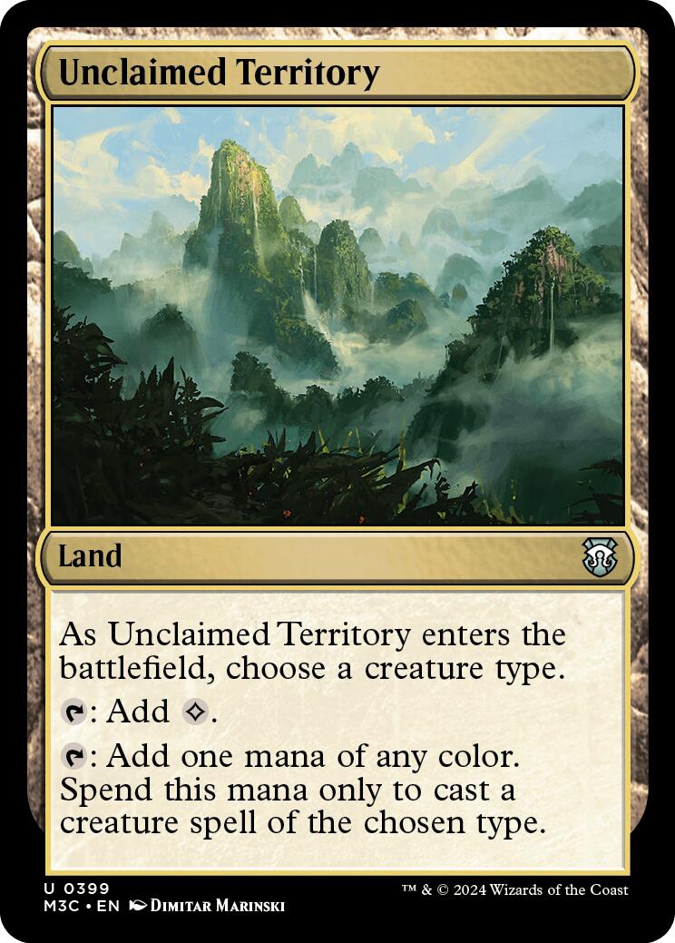 Unclaimed Territory [Modern Horizons 3 Commander] | GrognardGamesBatavia