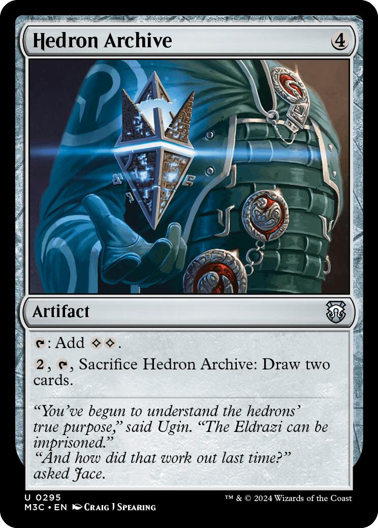 Hedron Archive [Modern Horizons 3 Commander] | GrognardGamesBatavia