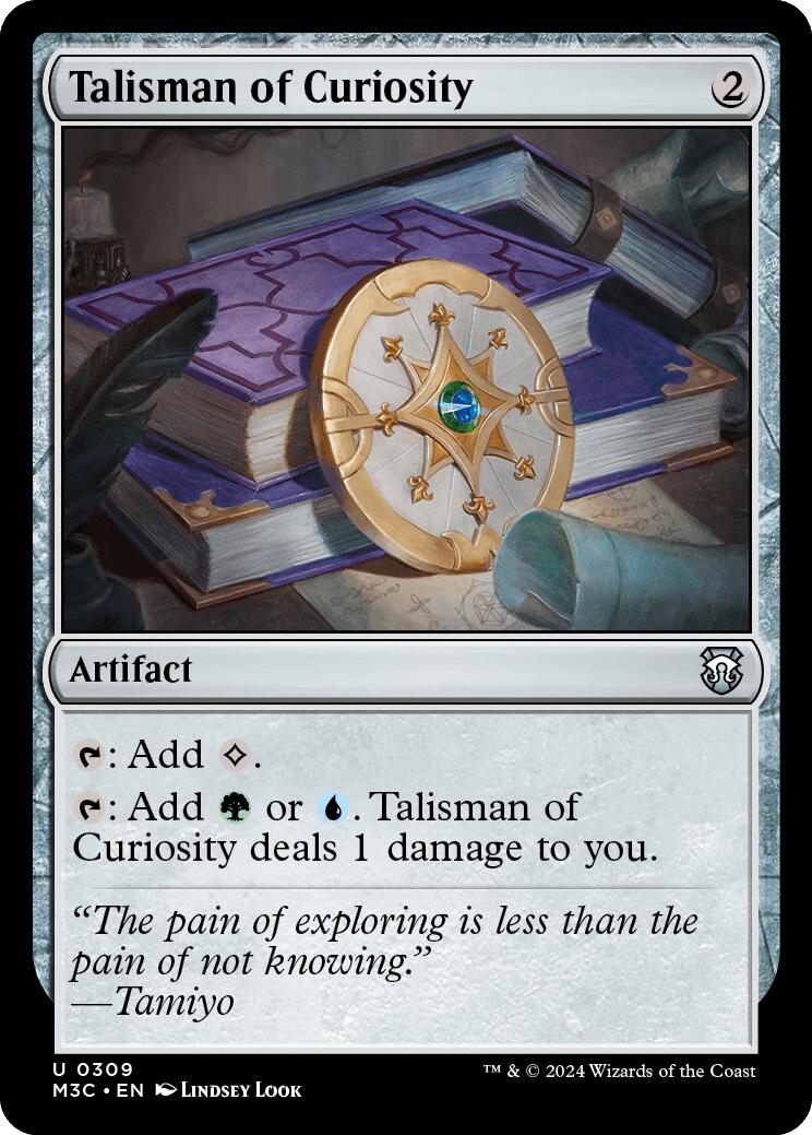 Talisman of Curiosity [Modern Horizons 3 Commander] | GrognardGamesBatavia