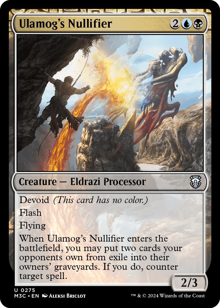 Ulamog's Nullifier [Modern Horizons 3 Commander] | GrognardGamesBatavia