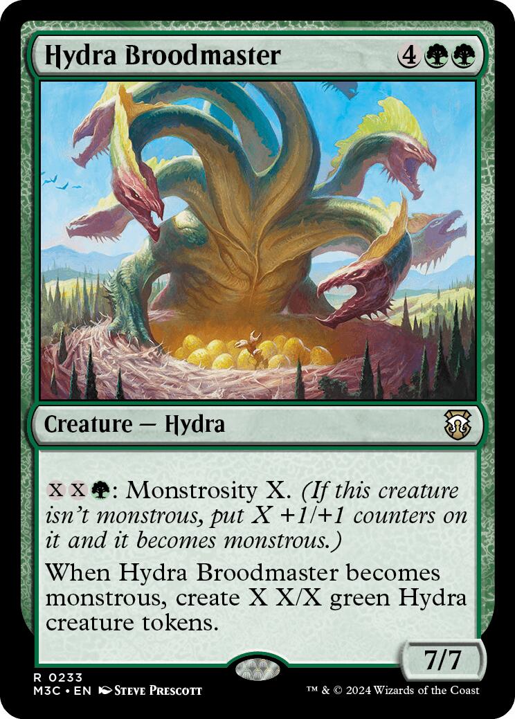 Hydra Broodmaster [Modern Horizons 3 Commander] | GrognardGamesBatavia