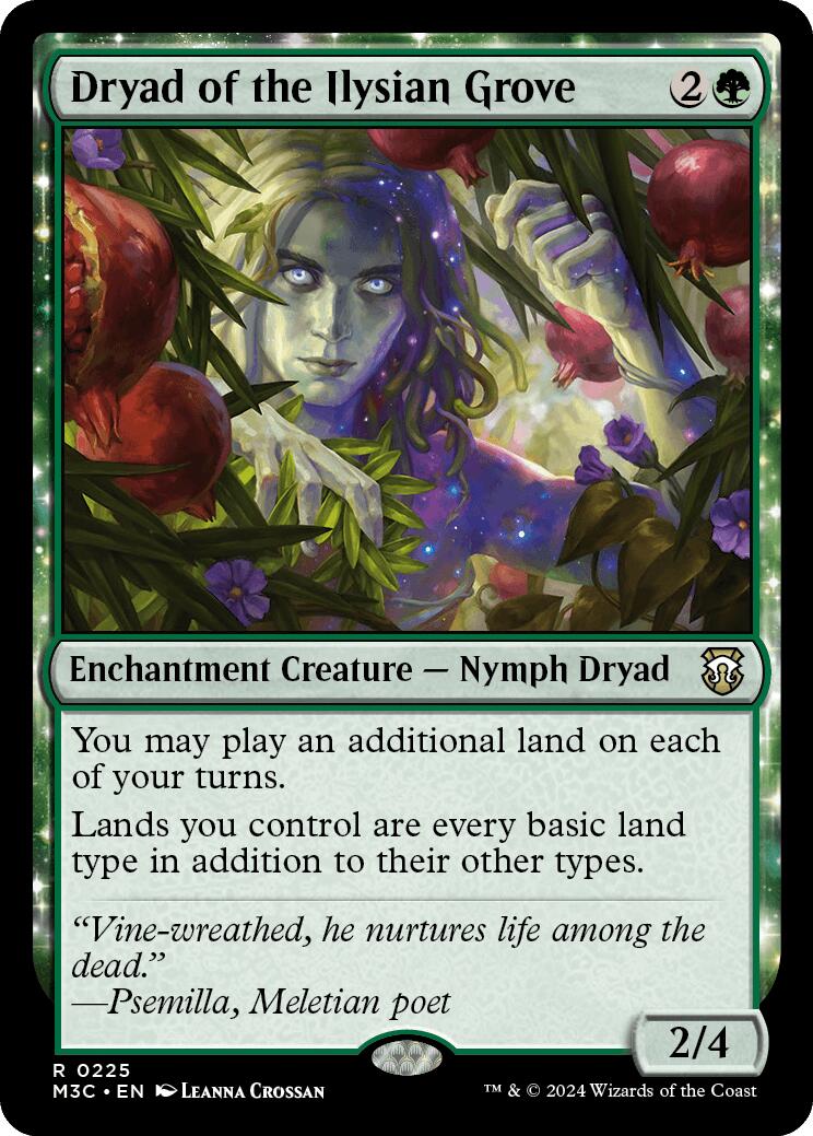 Dryad of the Ilysian Grove [Modern Horizons 3 Commander] | GrognardGamesBatavia