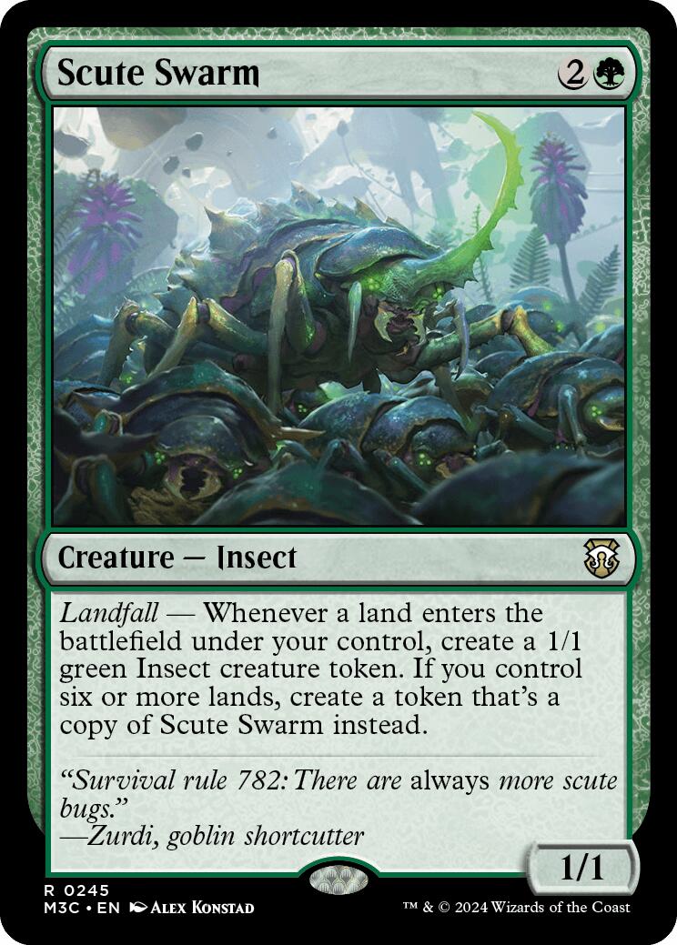 Scute Swarm [Modern Horizons 3 Commander] | GrognardGamesBatavia