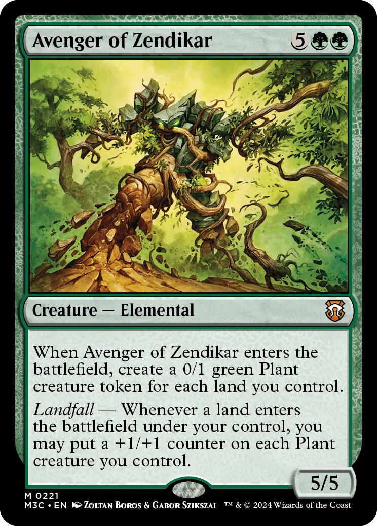 Avenger of Zendikar [Modern Horizons 3 Commander] | GrognardGamesBatavia