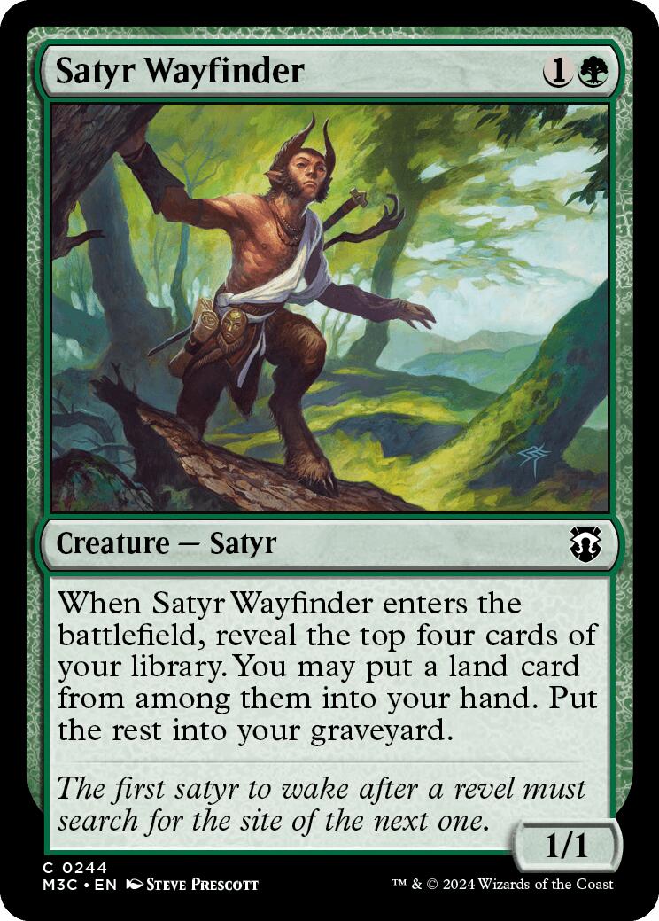 Satyr Wayfinder [Modern Horizons 3 Commander] | GrognardGamesBatavia