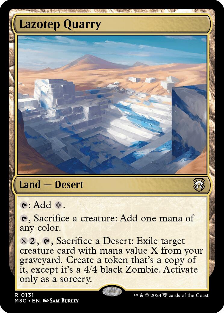 Lazotep Quarry [Modern Horizons 3 Commander] | GrognardGamesBatavia