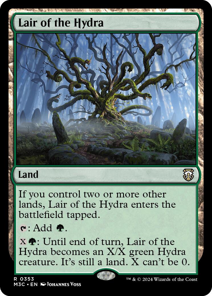 Lair of the Hydra [Modern Horizons 3 Commander] | GrognardGamesBatavia