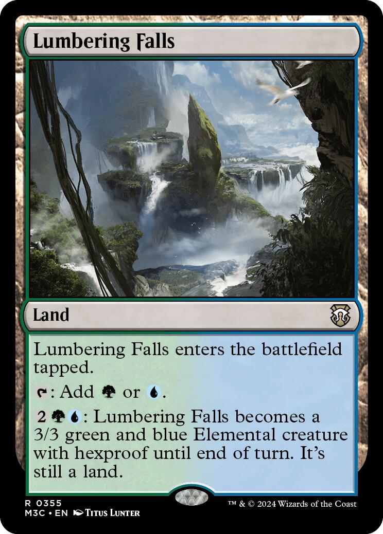 Lumbering Falls [Modern Horizons 3 Commander] | GrognardGamesBatavia