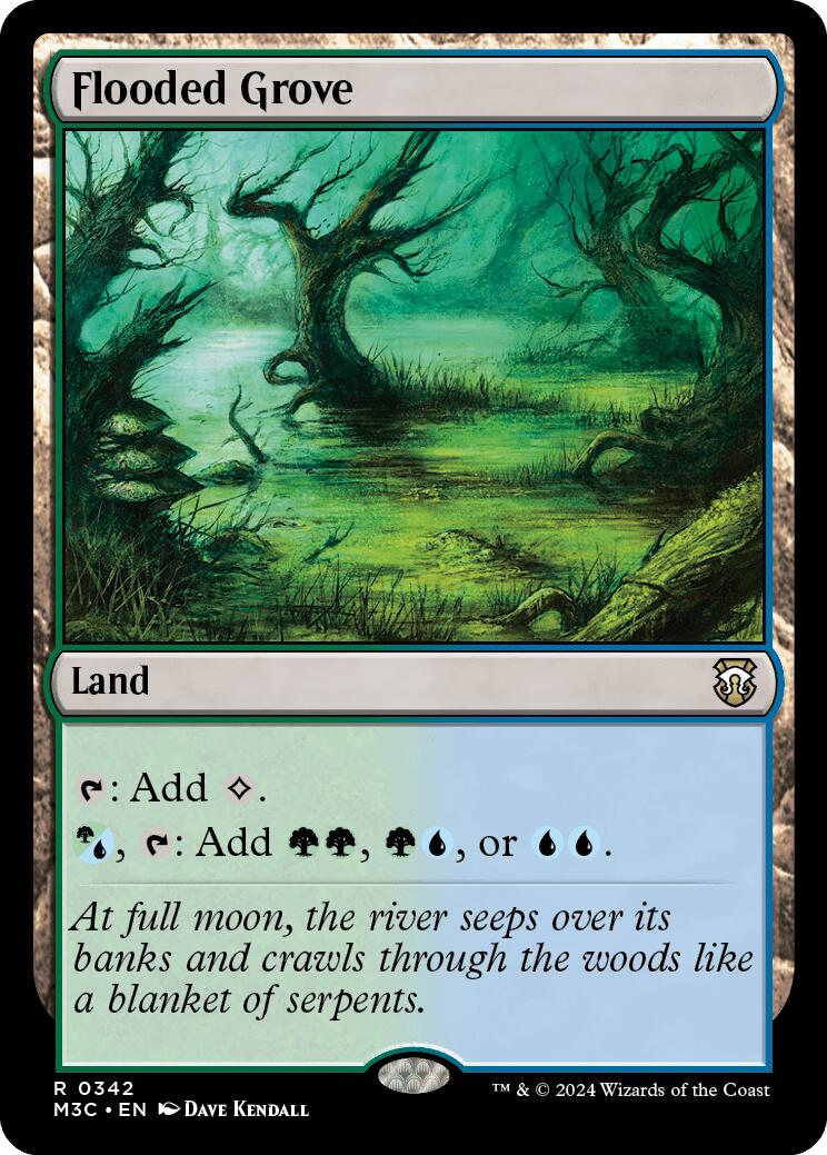 Flooded Grove [Modern Horizons 3 Commander] | GrognardGamesBatavia