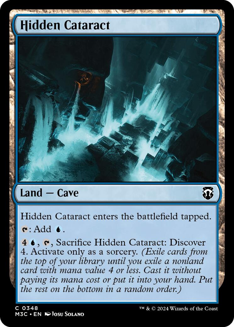 Hidden Cataract [Modern Horizons 3 Commander] | GrognardGamesBatavia