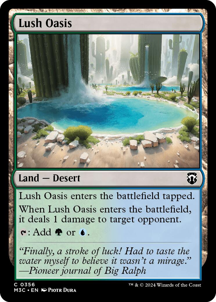 Lush Oasis [Modern Horizons 3 Commander] | GrognardGamesBatavia