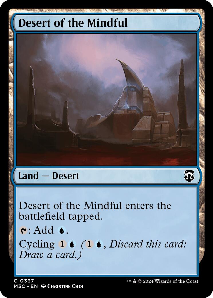 Desert of the Mindful [Modern Horizons 3 Commander] | GrognardGamesBatavia