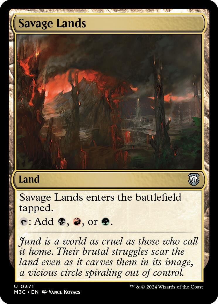 Savage Lands [Modern Horizons 3 Commander] | GrognardGamesBatavia