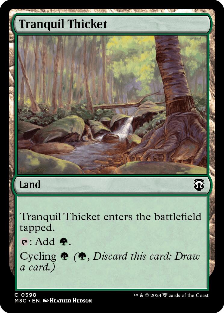 Tranquil Thicket [Modern Horizons 3 Commander] | GrognardGamesBatavia