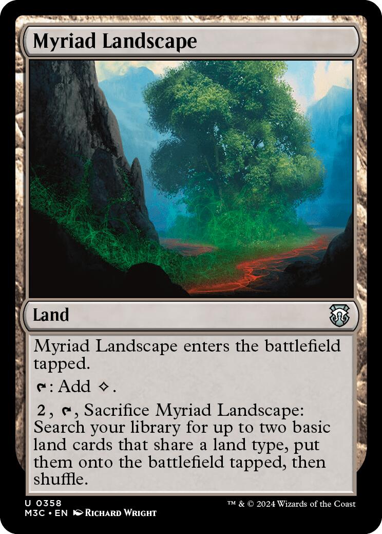 Myriad Landscape [Modern Horizons 3 Commander] | GrognardGamesBatavia