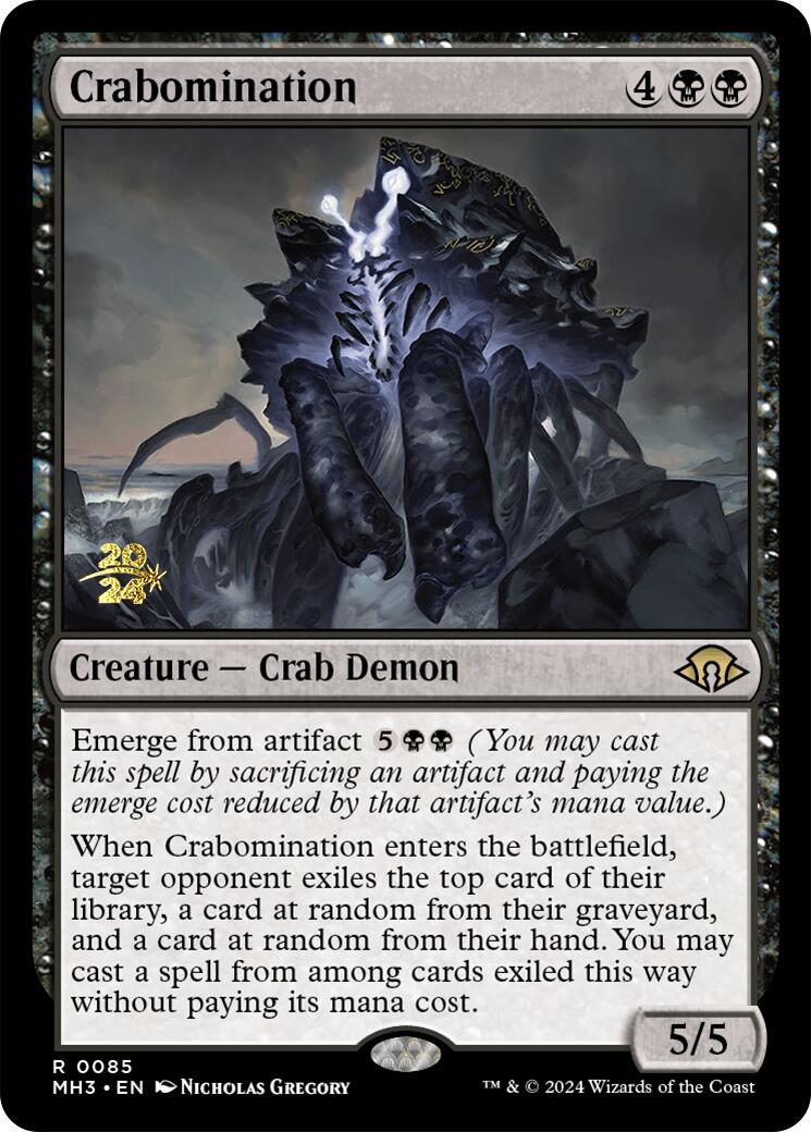 Crabomination [Modern Horizons 3 Prerelease Promos] | GrognardGamesBatavia