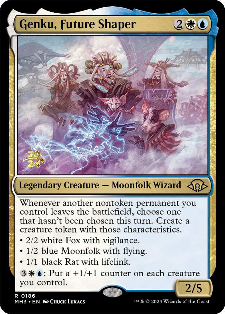 Genku, Future Shaper [Modern Horizons 3 Prerelease Promos] | GrognardGamesBatavia