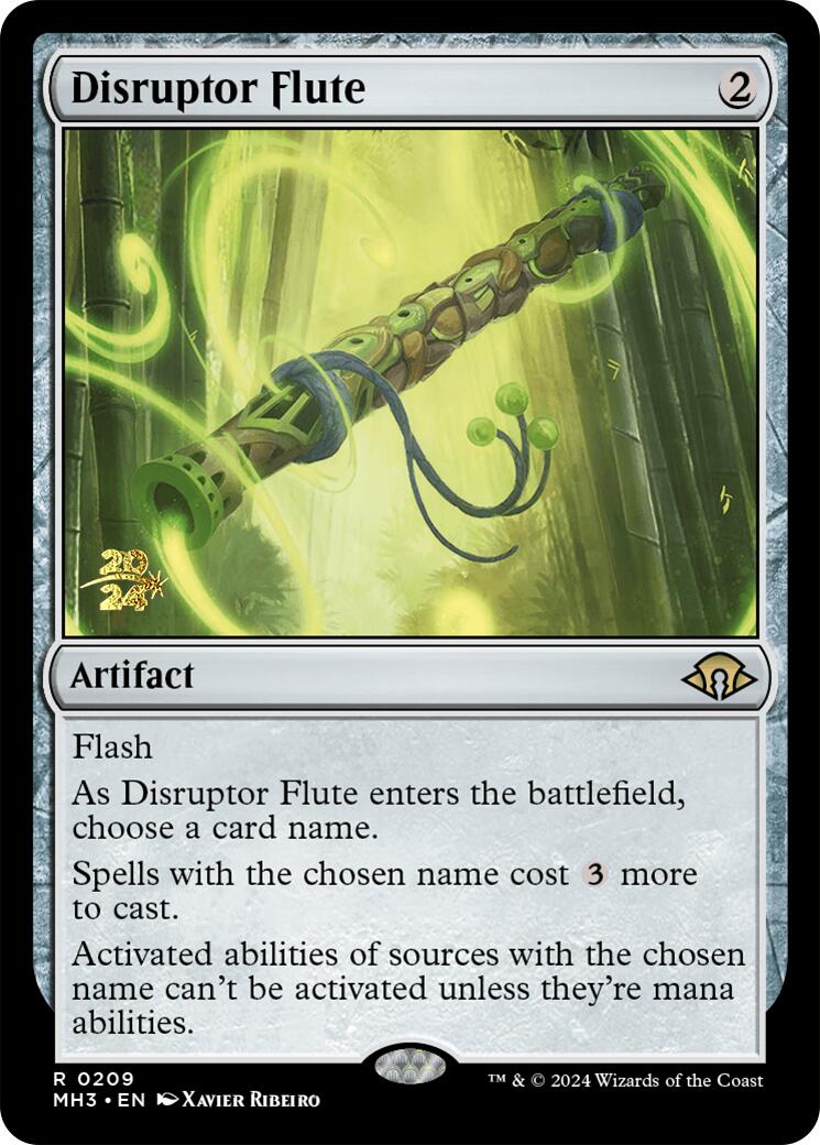 Disruptor Flute [Modern Horizons 3 Prerelease Promos] | GrognardGamesBatavia