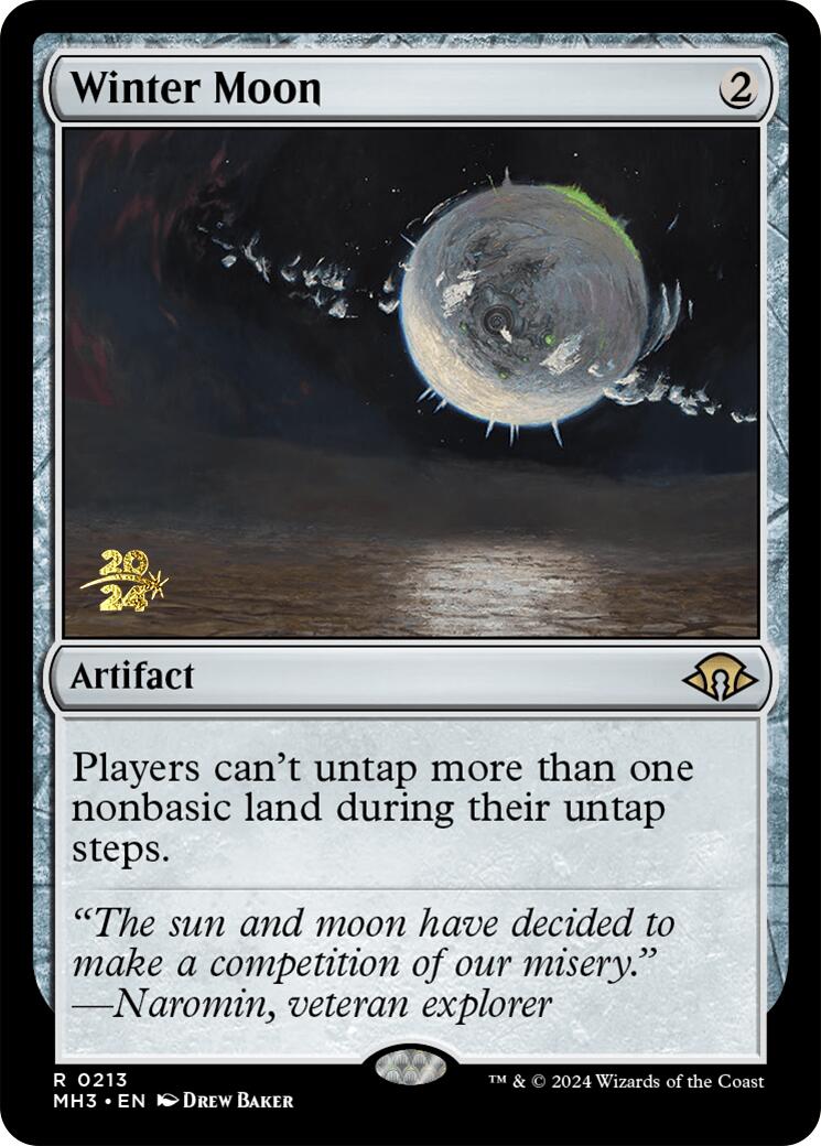 Winter Moon [Modern Horizons 3 Prerelease Promos] | GrognardGamesBatavia