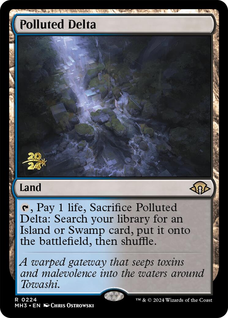 Polluted Delta [Modern Horizons 3 Prerelease Promos] | GrognardGamesBatavia