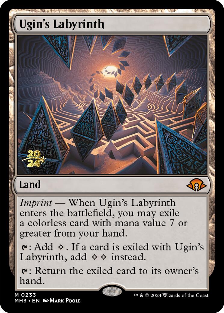 Ugin's Labyrinth [Modern Horizons 3 Prerelease Promos] | GrognardGamesBatavia