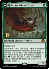 Grist, Voracious Larva [Modern Horizons 3 Prerelease Promos] | GrognardGamesBatavia