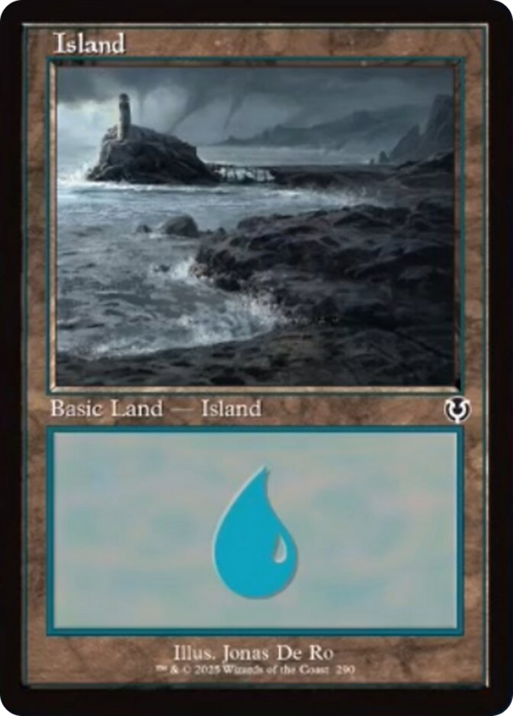 Island (290) (Retro Frame) [Innistrad Remastered] | GrognardGamesBatavia