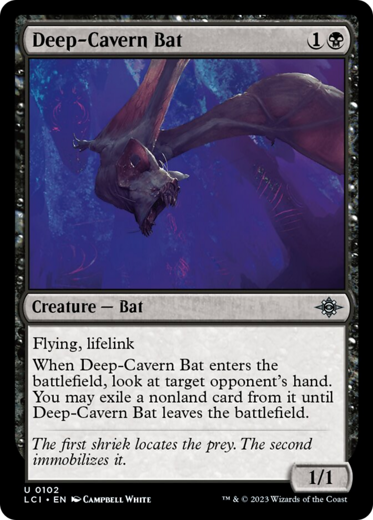 Deep-Cavern Bat [The Lost Caverns of Ixalan] | GrognardGamesBatavia