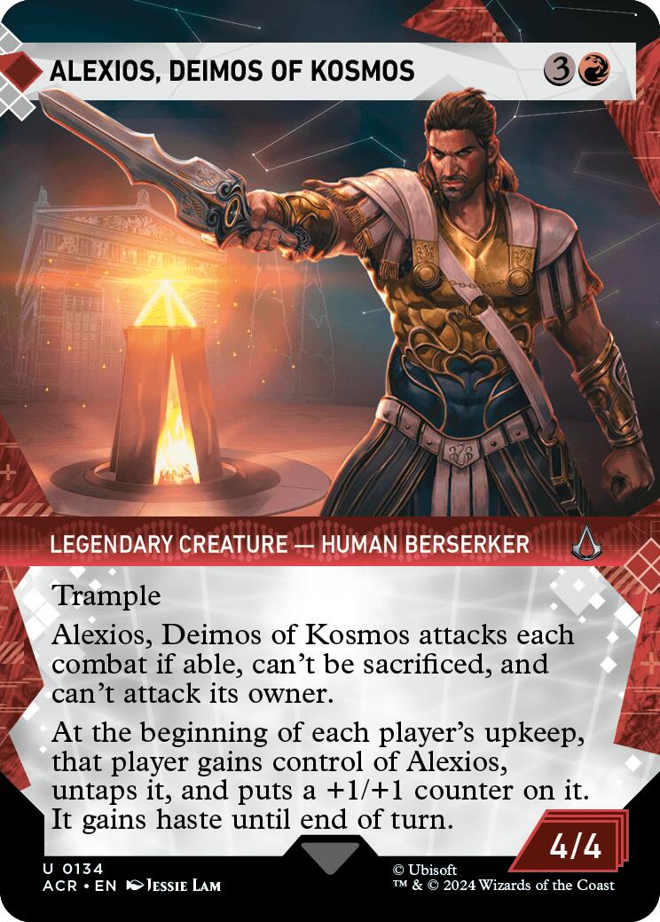 Alexios, Deimos of Kosmos (Showcase) [Assassin's Creed] | GrognardGamesBatavia