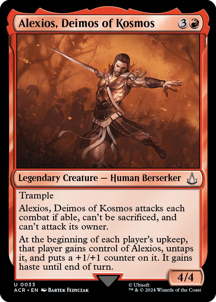 Alexios, Deimos of Kosmos [Assassin's Creed] | GrognardGamesBatavia