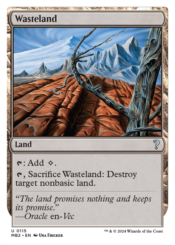 Wasteland [Mystery Booster 2] | GrognardGamesBatavia