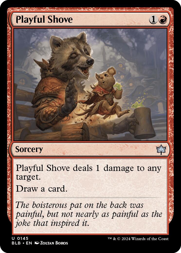 Playful Shove [Bloomburrow] | GrognardGamesBatavia