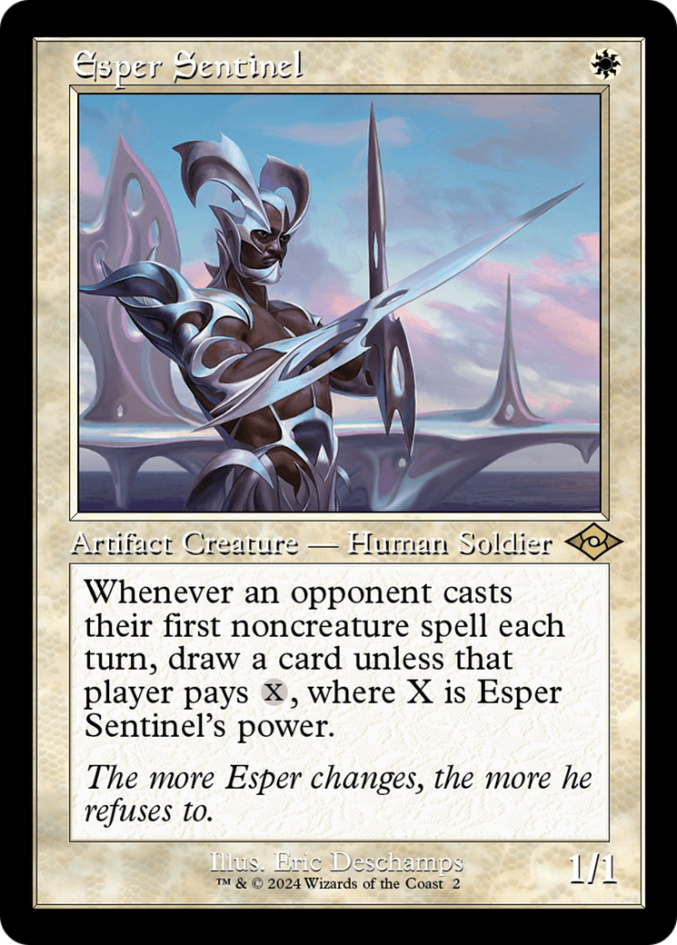 Esper Sentinel (Retro) [Modern Horizons 2] | GrognardGamesBatavia