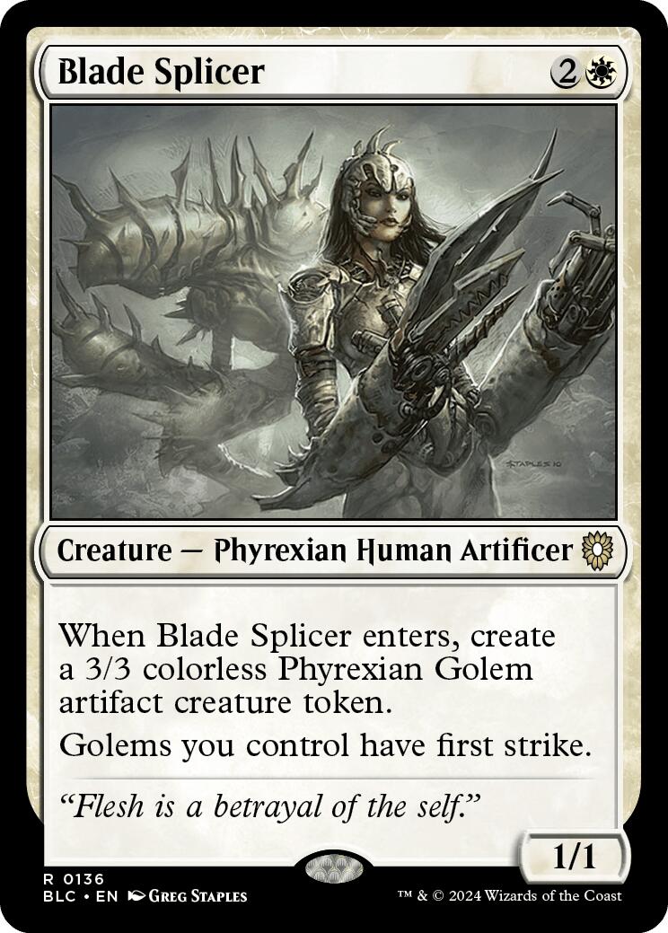 Blade Splicer [Bloomburrow Commander] | GrognardGamesBatavia