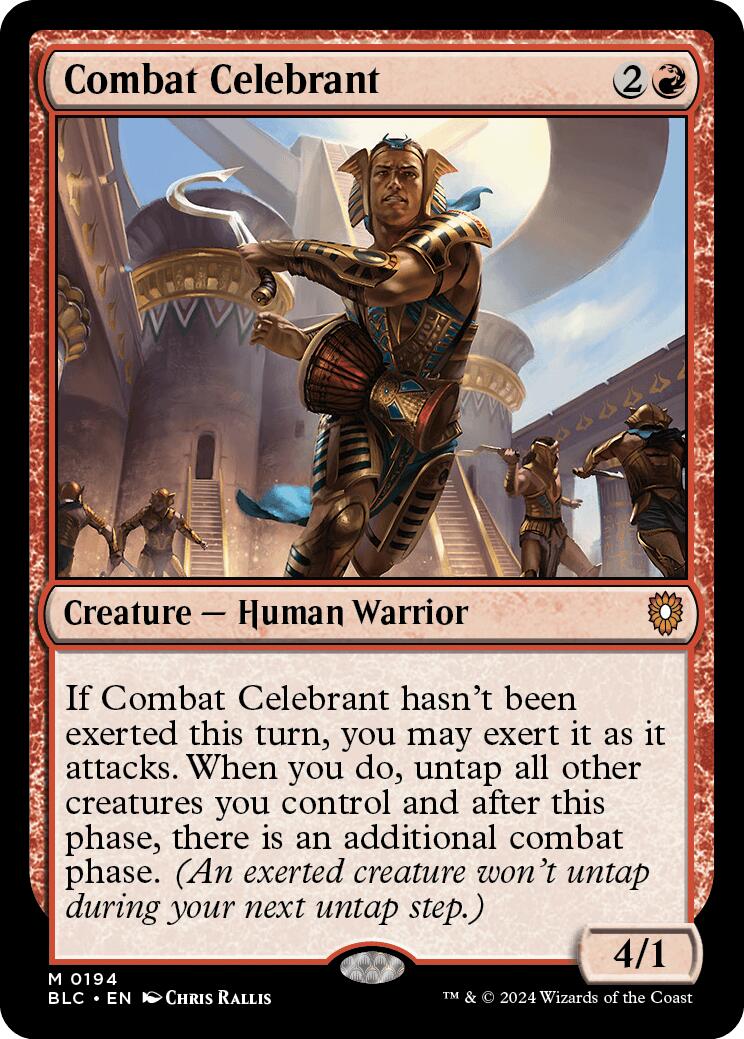 Combat Celebrant [Bloomburrow Commander] | GrognardGamesBatavia